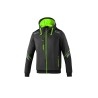 Sparco Tech Hooded Full Zip GRIJS/GROEN