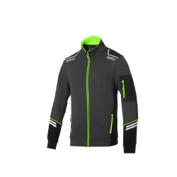 Sparco Tech Full Zip GRIJS/GROEN