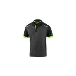 Sparco Tech Polo GRIJS/GROEN