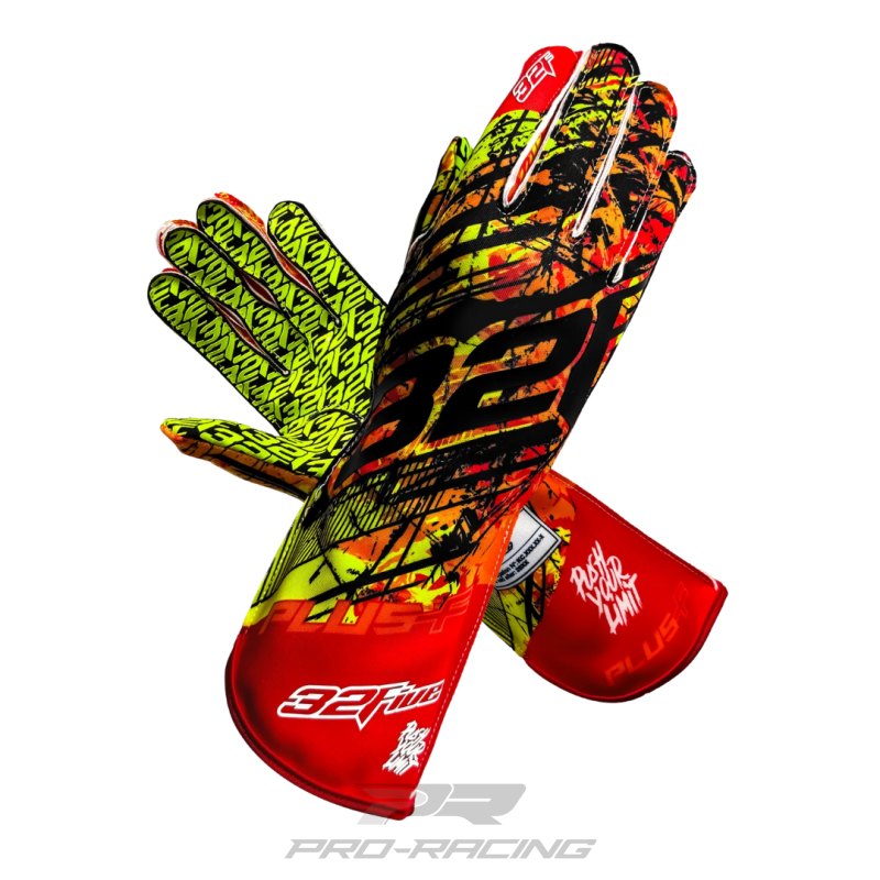 32Five Plus F - Push Your Limit ZWART/NEON FIRE