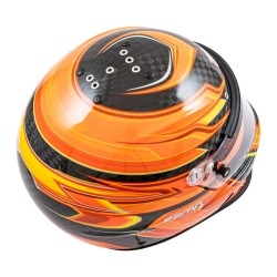 Zamp RZ-67D Carbon ORANJE/GEEL