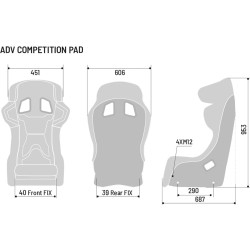 Sparco ADV Competition Pad