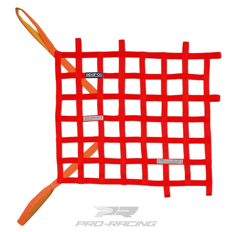 Sparco raam net ROOD