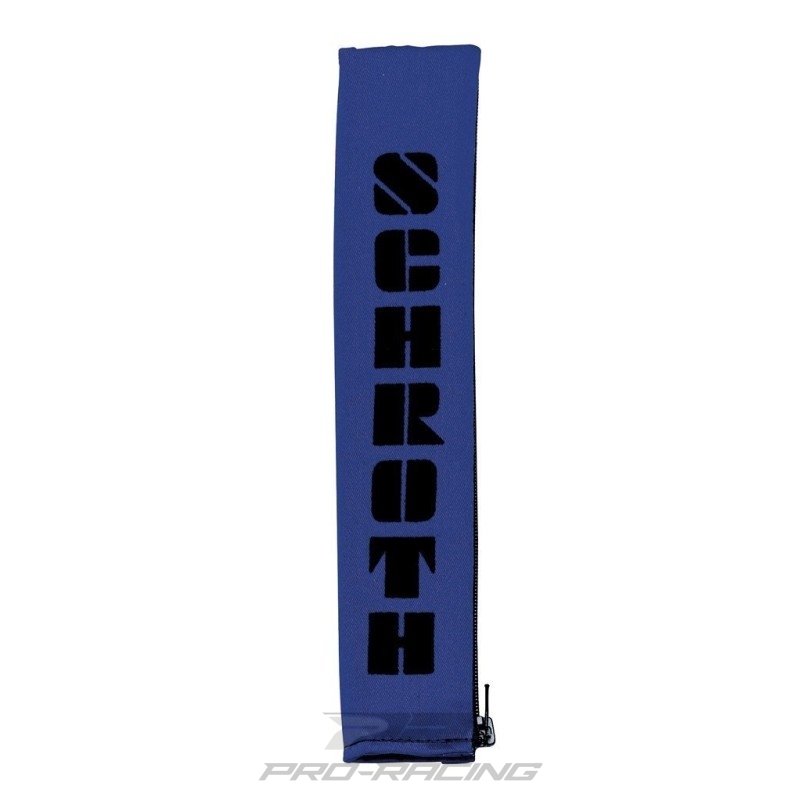 Schouder pads 2 inch BLAUW/ZWART