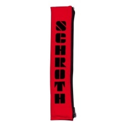 Schouder pads 2 inch ROOD/ZWART