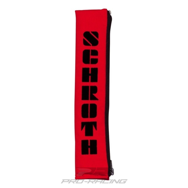Schouder pads 2 inch ROOD/ZWART