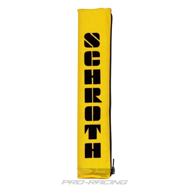 Schouder pads 2 inch GEEL/ZWART