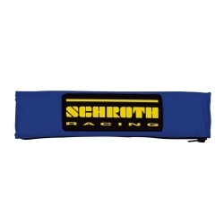 Schouder pads 'Racing' 2 inch BLAUW/GEEL