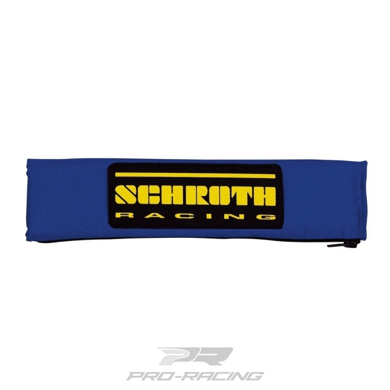 Schouder pads 'Racing' 2 inch BLAUW/GEEL