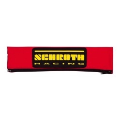 Schouder pads 'Racing' 2 inch ROOD/GEEL