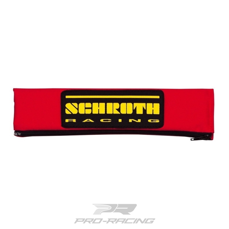 Schouder pads 'Racing' 2 inch ROOD/GEEL