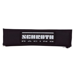 Schouder pads 'Racing' 2 inch ZWART/ZILVERGRIJS