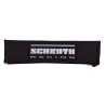 Schouder pads 'Racing' 2 inch ZWART/ZILVERGRIJS