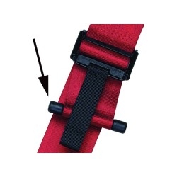 Grip-bar voor gordelverstellers