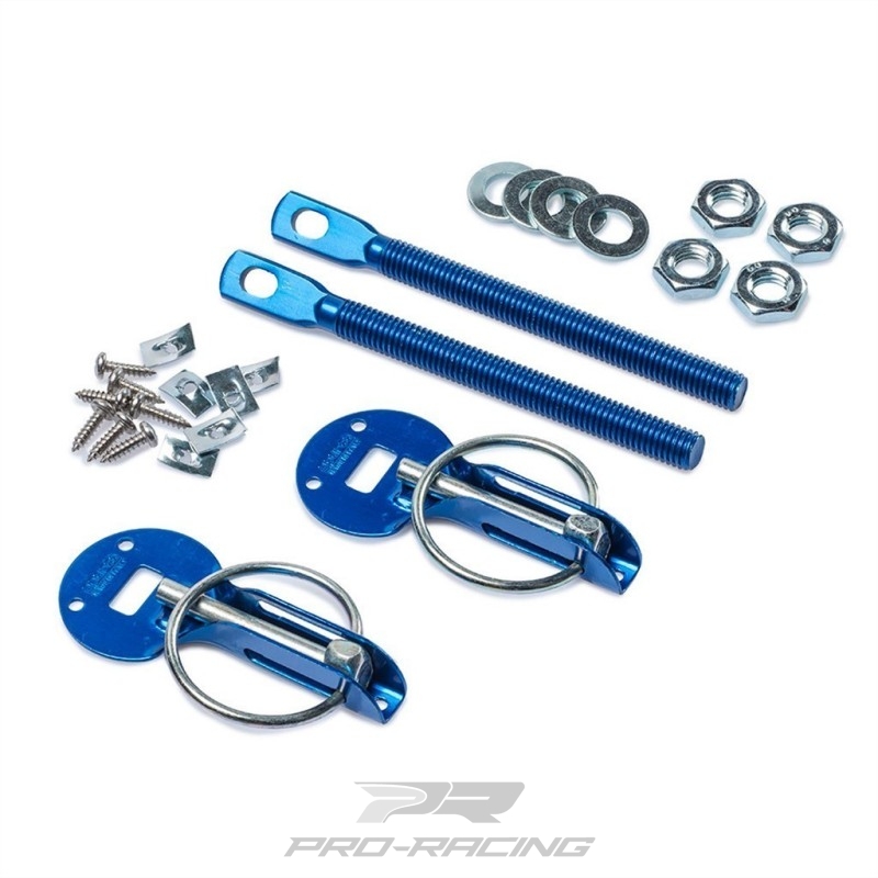 Sparco Motorkapsluiting aluminium BLAUW