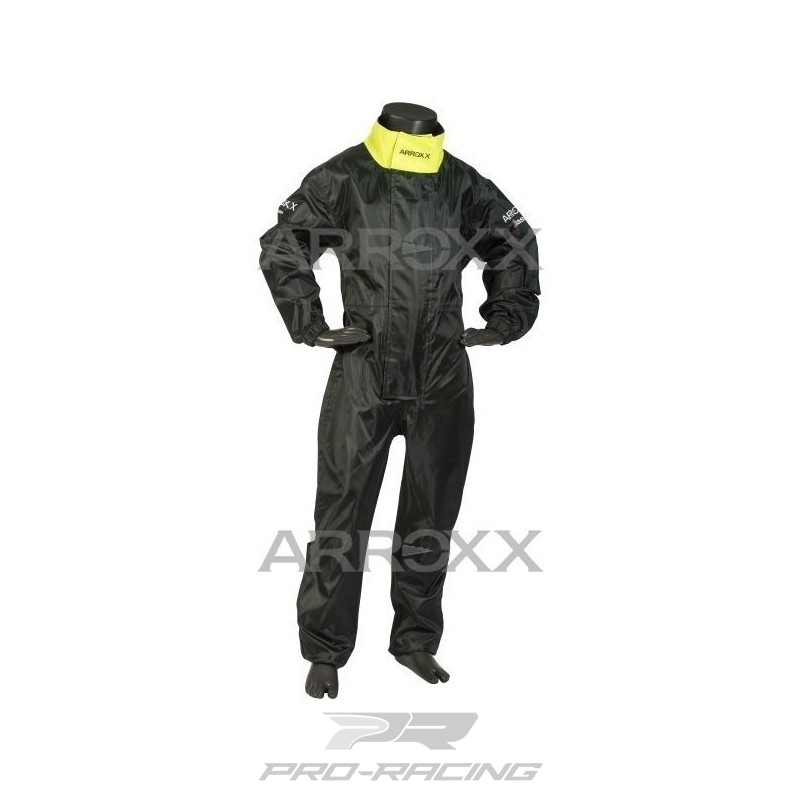 Xbase Junior regenoverall ZWART