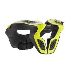 Youth Neck Support ZWART/FLUO GEEL