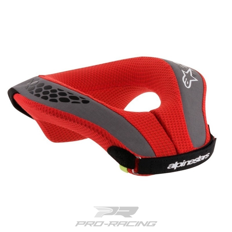 Sequence Youth nekband ZWART/ROOD