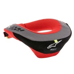Sequence Youth nekband ZWART/ROOD