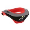 Sequence Youth nekband ZWART/ROOD
