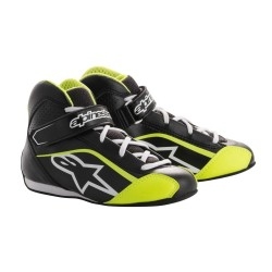 Tech-1 K S (kinderschoenen) ZWART/WIT/FLUO GEEL