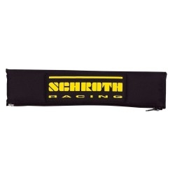 Schouder pads 'Racing' 2 inch ZWART/GEEL