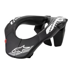 Alpinestars Youth Neck Support ZWART/WIT