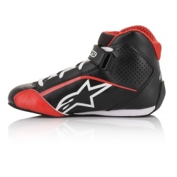 Alpinestars Tech-1 K S (kinderschoenen) ZWART/WIT/ROOD