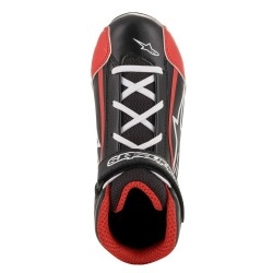 Alpinestars Tech-1 K S (kinderschoenen) ZWART/WIT/ROOD