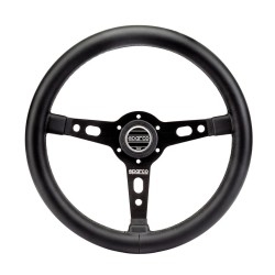 Sparco Targa 350 leder ZWART