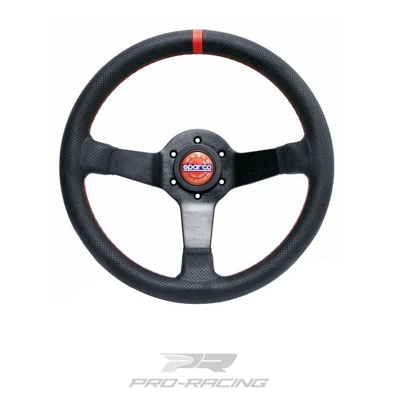 Sparco R330 Champion leder ZWART