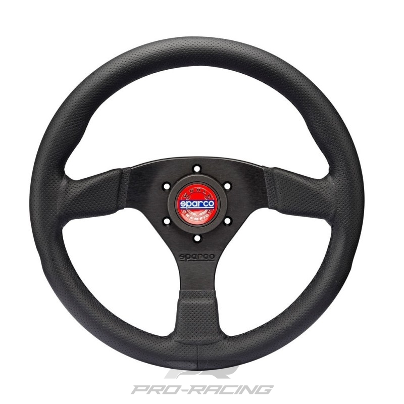 Sparco R383 Champion leder ZWART/ZWART