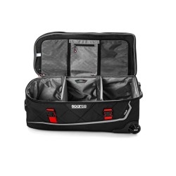 Sparco Tour trolley ZWART/ROOD