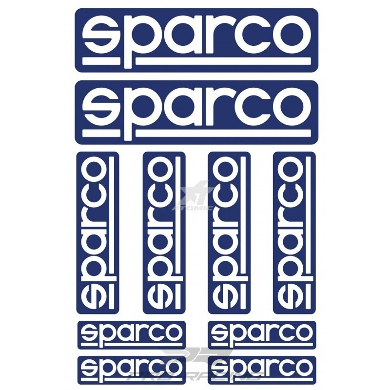 Sparco Sticker Sheet