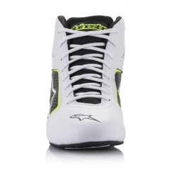 Alpinestars Tech-1 K Start v2 WIT/ZWART/FLUO GEEL