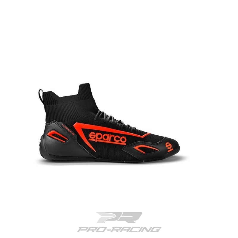 Sparco Hyperdrive sim schoenen ZWART/ROOD