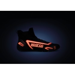Sparco Hyperdrive sim schoenen ZWART/ROOD