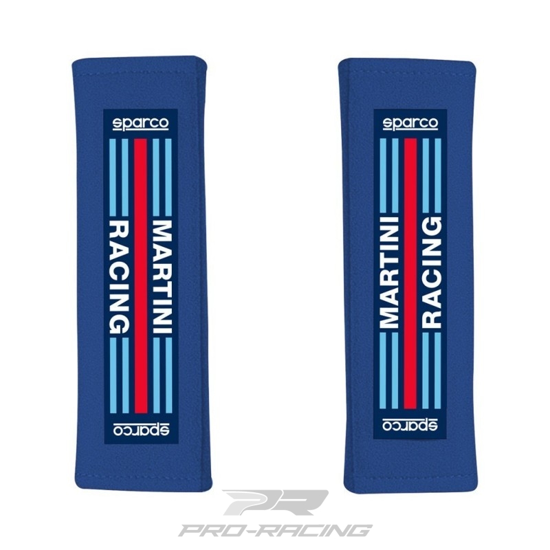Sparco Shoulder Pads Martini Racing - BLAUW