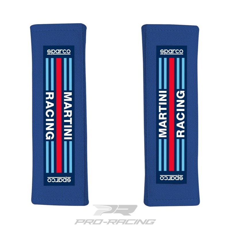 Sparco Shoulder Pads Martini Racing - BLAUW