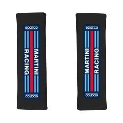 Sparco Shoulder Pads Martini Racing - ZWART
