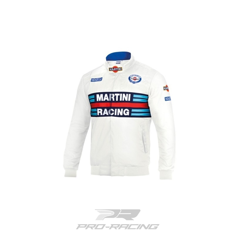 Sparco Replica Bomber Jacket Martini Racing - WIT