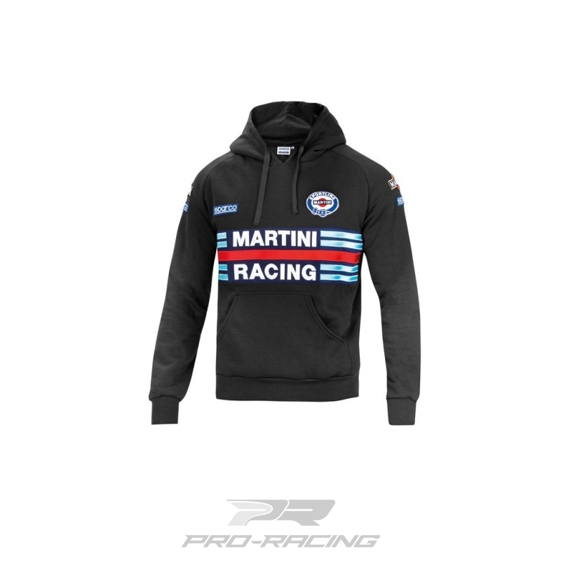 Sparco Hoodie Martini Racing - ZWART
