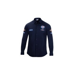 Sparco Shirt Long Sleeves Martini Racing - BLAUW