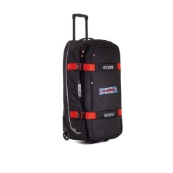 Sparco Tour Trolley Bag Martini Racing - ZWART ROOD