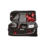 Sparco Tour Trolley Bag Martini Racing - ZWART ROOD