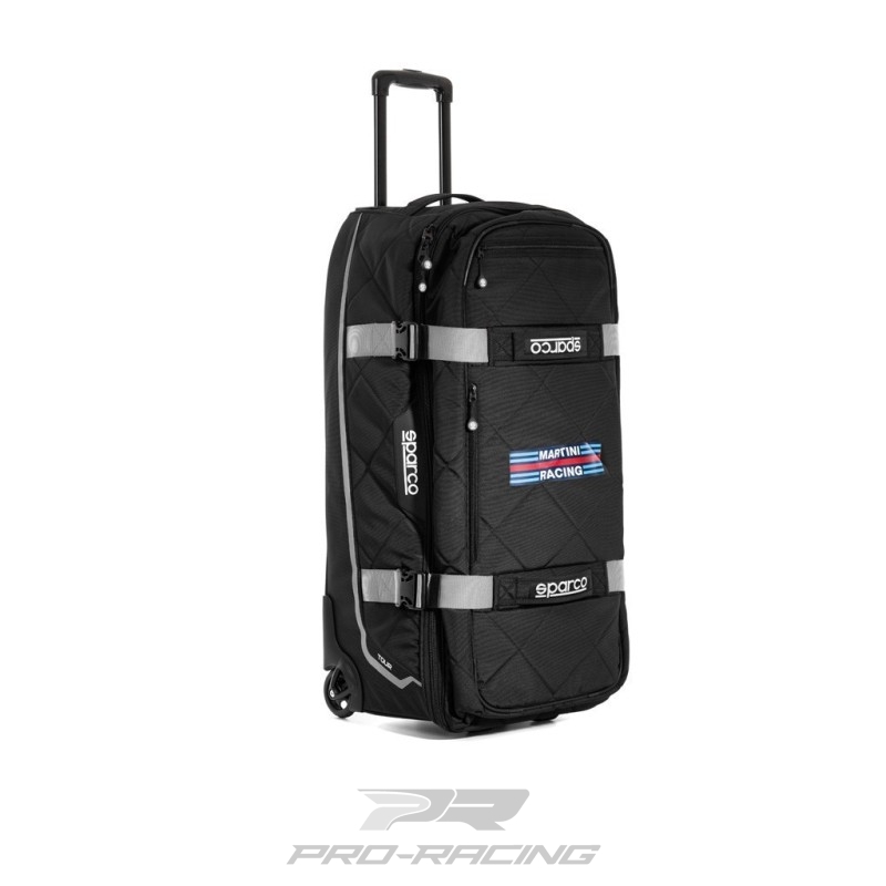 Sparco Tour Trolley Bag Martini Racing - ZWART GRIJS