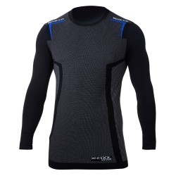 Sparco K-Carbon shirt lange mouwen ZWART/BLAUW