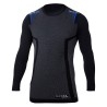 Sparco K-Carbon shirt lange mouwen ZWART/BLAUW