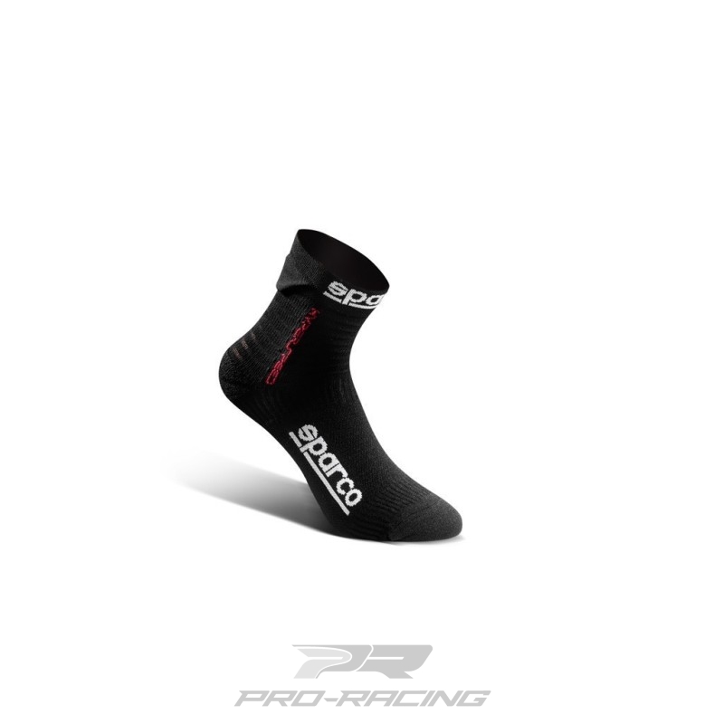 Sparco Hyperspeed sokken ZWART/ROOD