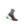 Sparco Hyperspeed sokken ZWART/ROOD Sparco Hyperspeed sokken ZWART/ROOD